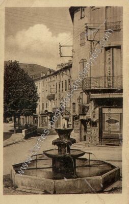 Carte postale ancienne St Romain sur l'Are — Le Vigan (Gard)