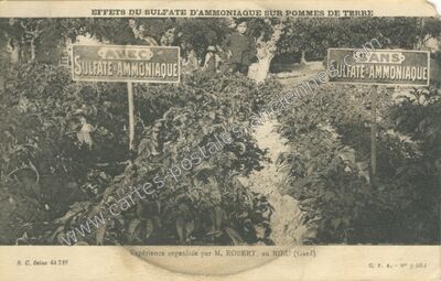 Carte postale ancienne Le Rieu — Alès (Gard)