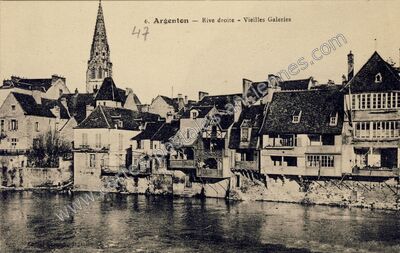 Carte postale ancienne Argenton — Argenton-sur-Creuse (Indre)