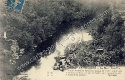 Carte postale ancienne Gargilesse — Gargilesse-Dampierre (Indre)