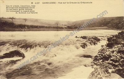 Carte postale ancienne Gargilesse — Gargilesse-Dampierre (Indre)