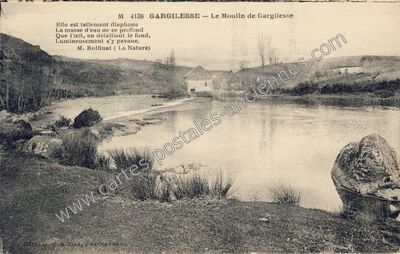 Carte postale ancienne Gargilesse — Gargilesse-Dampierre (Indre)