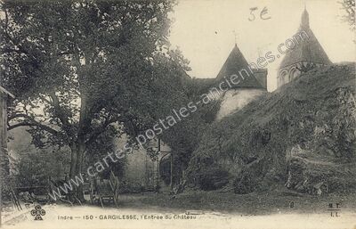 Carte postale ancienne Gargilesse — Gargilesse-Dampierre (Indre)