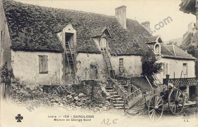 Carte postale ancienne Gargilesse — Gargilesse-Dampierre (Indre)