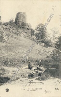 Carte postale ancienne Gargilesse — Gargilesse-Dampierre (Indre)