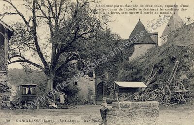 Carte postale ancienne Gargilesse — Gargilesse-Dampierre (Indre)