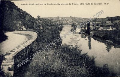 Carte postale ancienne Gargilesse — Gargilesse-Dampierre (Indre)