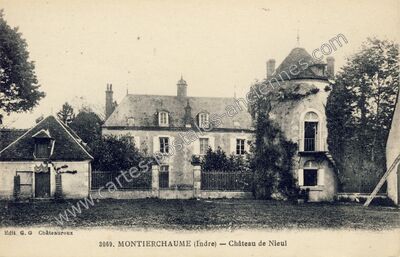 Carte postale ancienne Montierchaume