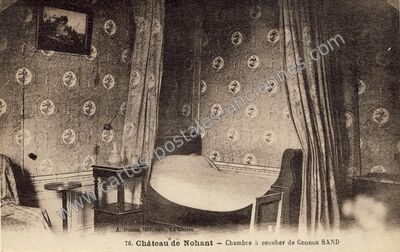 Carte postale ancienne Nohant — Nohant-Vic (Indre)