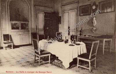 Carte postale ancienne Nohant — Nohant-Vic (Indre)