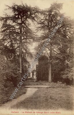 Carte postale ancienne Nohant — Nohant-Vic (Indre)