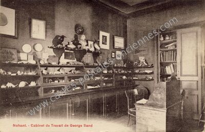 Carte postale ancienne Nohant — Nohant-Vic (Indre)