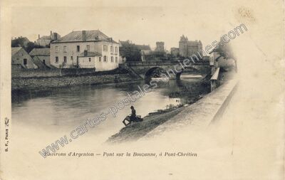 Carte postale ancienne Pont Chretien — Pont Chretien Chabenet (Indre)