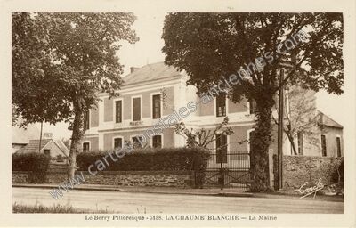 Carte postale ancienne La Chaume Blanche — Pouligny-Notre-Dame (Indre)
