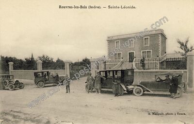 Carte postale ancienne Rouvres-les-Bois