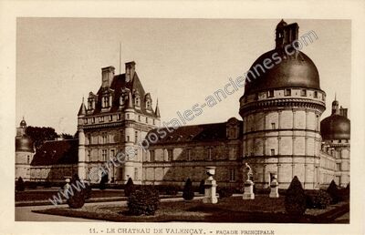 Carte postale ancienne Chateau de Valencay — Valençay (Indre)