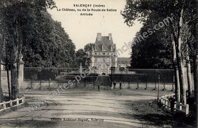Carte postale ancienne Chateau de Valencay — Valençay (Indre)