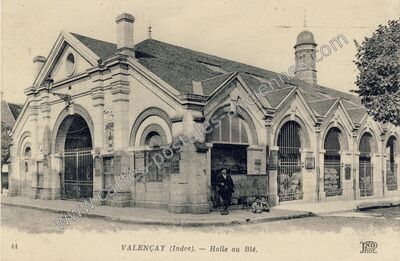 Carte postale ancienne Valencay ch — Valençay (Indre)
