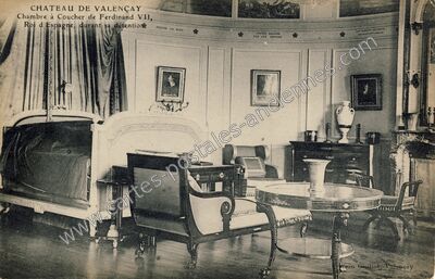 Carte postale ancienne Valencay ch — Valençay (Indre)
