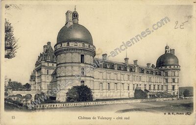 Carte postale ancienne Château de Valençay — Valençay (Indre)
