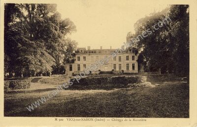 Carte postale ancienne Vicq-sur-Nahon