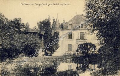 Carte postale ancienne Longefond — Oulches (Indre)