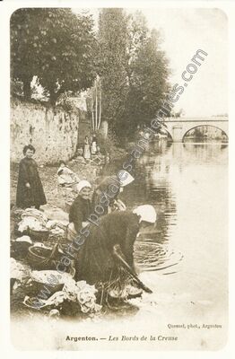Carte postale ancienne Argenton — Argenton-sur-Creuse (Indre)