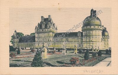 Carte postale ancienne Valencay — Valençay (Indre)