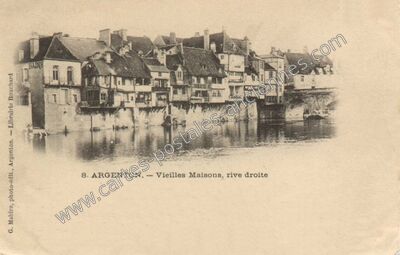 Carte postale ancienne Argenton — Argenton-sur-Creuse (Indre)