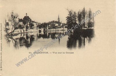 Carte postale ancienne Argenton — Argenton-sur-Creuse (Indre)