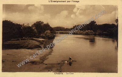Carte postale ancienne Chabris — Chabris (Indre)