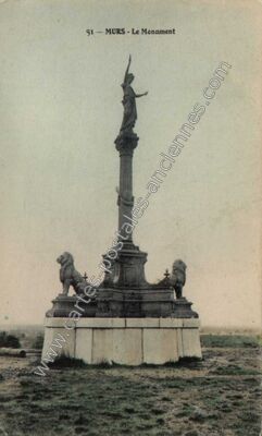 Carte postale ancienne Murs