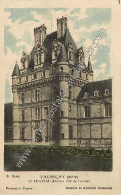 Carte postale ancienne Chateau de Valencay — Valençay (Indre)