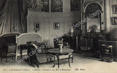 Carte postale ancienne Chateau de Valencay — Valençay (Indre)