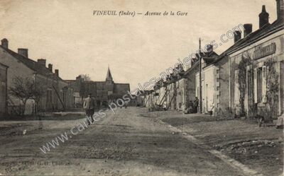 Carte postale ancienne Vineuil