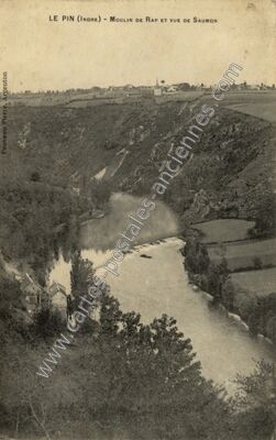 Carte postale ancienne Le Pin — Badecon-le-Pin (Indre)