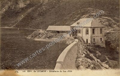 Carte postale ancienne Lac D'Oo — Bagnères-de-Luchon (Haute-Garonne)