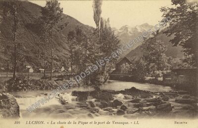 Carte postale ancienne Luchon — Bagnères-de-Luchon (Haute-Garonne)