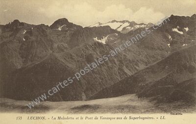 Carte postale ancienne Luchon — Bagnères-de-Luchon (Haute-Garonne)