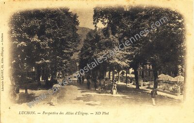 Carte postale ancienne Luchon — Bagnères-de-Luchon (Haute-Garonne)