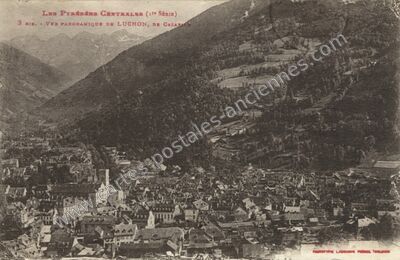Carte postale ancienne Luchon — Bagnères-de-Luchon (Haute-Garonne)