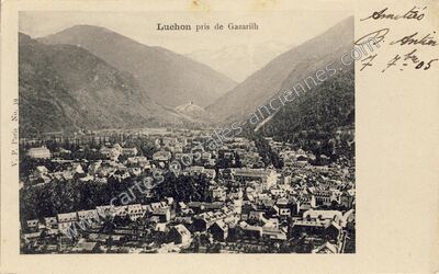 Carte postale ancienne Luchon — Bagnères-de-Luchon (Haute-Garonne)