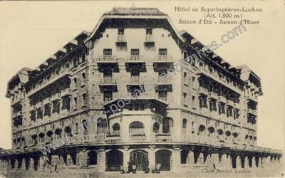 Carte postale ancienne Luchon — Bagnères-de-Luchon (Haute-Garonne)
