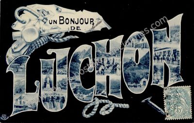 Carte postale ancienne Luchon — Bagnères-de-Luchon (Haute-Garonne)