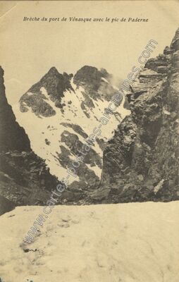 Carte postale ancienne Port de Venasque — Bagnères-de-Luchon (Haute-Garonne)