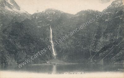 Carte postale ancienne Lac D'Oo — Oô (Haute-Garonne)