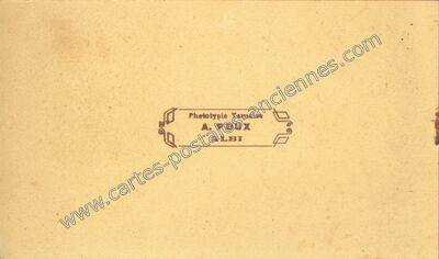 Carte postale ancienne Phototypie Tarnaise A. POUX — Auterive (Haute-Garonne)