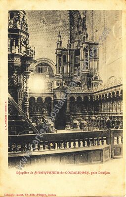 Carte postale ancienne Chapitre de St-BERTRAND-de-COMMINGES — Saint-Bertrand-de-Comminges (Haute-Garonne)