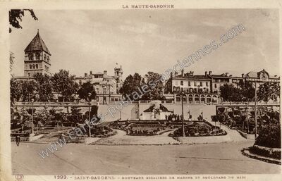 Carte postale ancienne St Gaudens — Saint-Gaudens (Haute-Garonne)