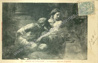 Carte postale ancienne La Charité Romaine (Lagrénée) — Toulouse (Haute-Garonne)